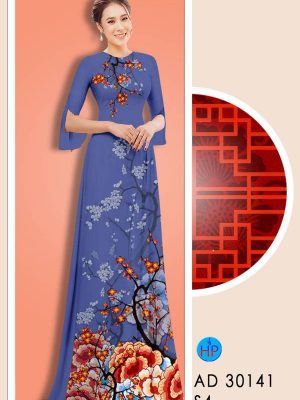 vai ao dai hoa dao (10)